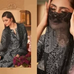 Unstitched Wool Suit Fabric Printed